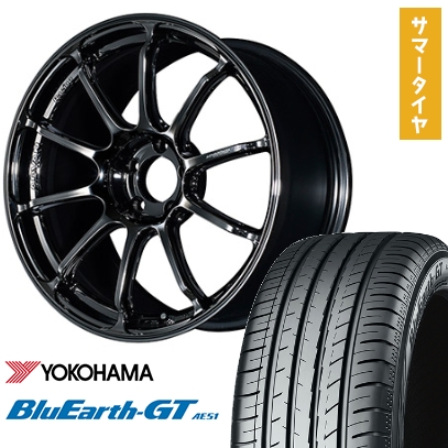 BluEarth - 235/40R19 夏タイア 車輪4本仕掛ける YOKOHAMA 青碧地びた GT AE51 (5/114車用) YOKOHAMA アドバンレーシング RSIII 19in 車、バイク、自転車-夏タイヤ、ホイールセット