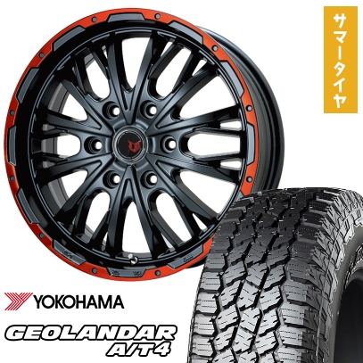 DUELER 265/65R17 夏タイヤ ホイール4本セット YOKOHAMA ジオランダー 