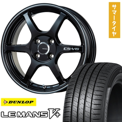 DUNLOP 165/65R14 LE MANSV 4本早い者勝ち LE MANS 165/65R14 夏タイヤ ホイール4本セット DUNLOP ルマン V