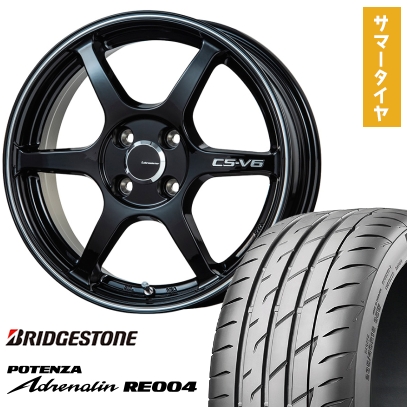 165/55R15 ポテンザアドレリンRE004 2022年製 2本セット① POTENZA 165/55R15 夏タイヤ ホイール4本セット BRIDGESTONE ポテンザ