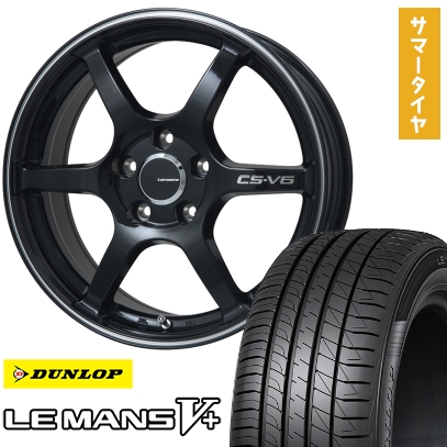 LE MANS 205/40R17 夏タイヤ ホイール4本セット DUNLOP ルマン V+( 