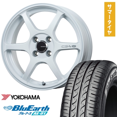BluEarth 165/55R14 夏タイヤ ホイール4本セット YOKOHAMA ブルー