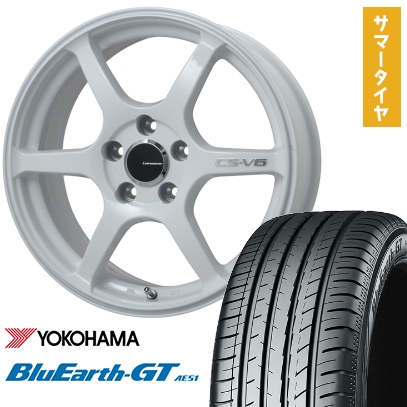 BluEarth 215/45R17 夏タイヤ ホイール4本セット YOKOHAMA ブルー