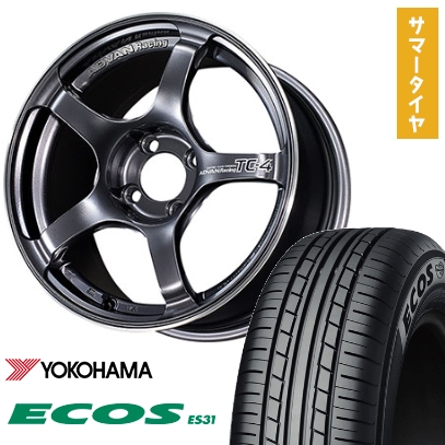 YOKOHAMA ECOS ES31 195/65R15 15インチ 夏タイヤ 4本 2019年製 インプレッサG4 アクセラスポーツ等　(TB140) クレジットカード QR決済可能 楽天市場】【5月下旬入荷予定】日本製【タイヤ交換可能】【4本セット