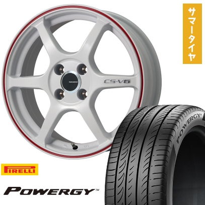 PIRELLI（ピレリ） 215/45R17 夏タイヤ ホイール4本セット パワジー (5 