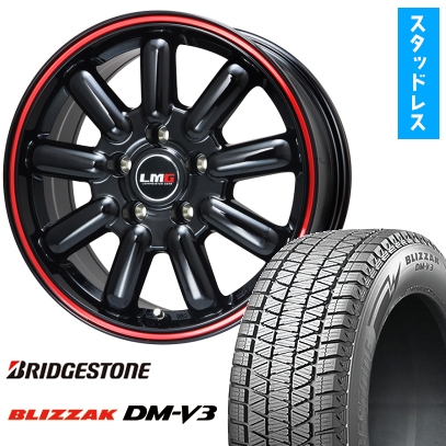 ブリザック DMーV3 - 245/65R17 スタッドレスタイヤ 車輪4本仕掛ける RAV4（Adventure） BRIDGESTONE ブリ背嚢 DM-V3 DMV3 LEHRMEISTER LMG MOS-9 17in 自動車-タイヤ、ホイール
