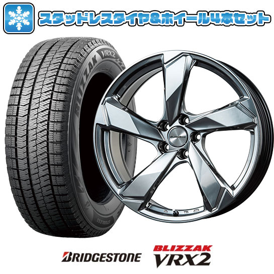 225/55R18 VRX2 2017年製　2本 ブリザック VRX2 225/55R18 スタッドレスタイヤ ホイール4本
