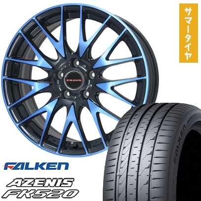 255/35R20 夏タイヤ ホイール4本セット FALKEN アゼニス FK520L (5/114  