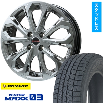 WINTER MAXX 03 185/60R16 スタッドレスタイヤ ホイール4本セット E13 