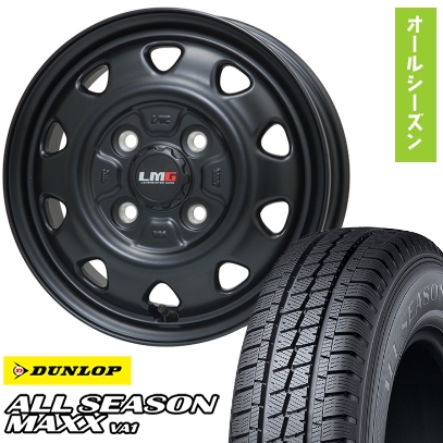 DUNLOP 軽トラ 軽バン※アクティトラックは装着不可 オール
