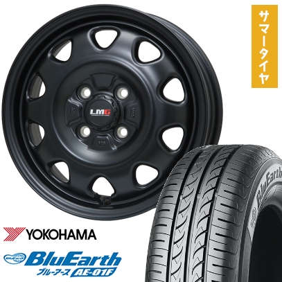 BluEarth 175/70R14 夏タイヤ ホイール4本セット YOKOHAMA ブルー 