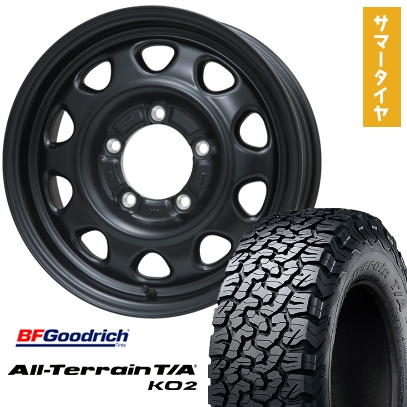 美品 BFグッドリッチ T/A KO2 215/75R15 4本セット シエラ BFグッドリッチ 215/75R15 夏タイヤ ホイール4本セット ジムニー