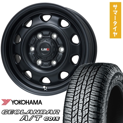 GEOLANDAR 215/65R16 夏タイヤ ホイール4本セット ハイエース200系