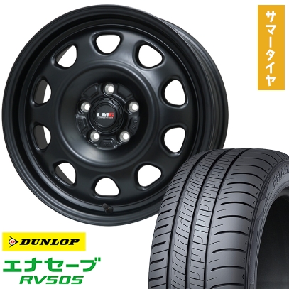 エナセーブ 225/60R17 夏タイヤ ホイール4本セット DUNLOP RV505 (5