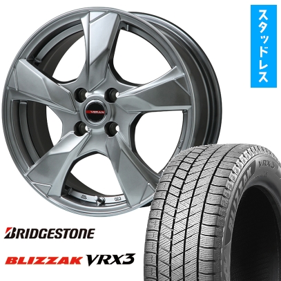 ブリヂストン　VRX3 195/60R17 スタッドレスタイヤ 4本 BRIDGESTONE 195/60R17 【4本セット】 スタッドレスタイヤ 17