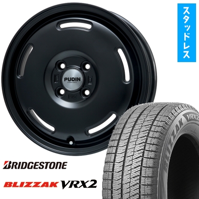 145/80R12 スタッドレスタイヤ ホイール4本セット BRIDGESTONE 