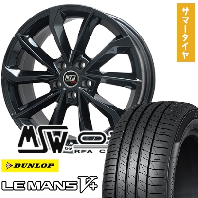 LE MANS 245/40R19 夏タイヤ ホイール4本セット DUNLOP ルマン V+(