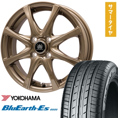 BluEarth 185/55R15 夏タイヤ ホイール4本セット YOKOHAMA ブルー 