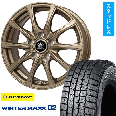 WINTER MAXX 02 195/65R15 スタッドレスタイヤ ホイール4本セット 