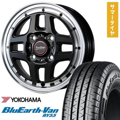 BluEarth 145/80R12 夏タイヤ ホイール4本セット YOKOHAMA