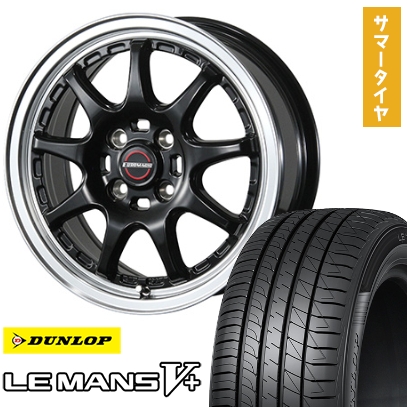 165/70R14 夏タイヤ ホイール4本セット DUNLOP ルマン V+(ファイブプラス) (軽自動車用) BLEST ユーロマジック タイプSC-9 14インチ