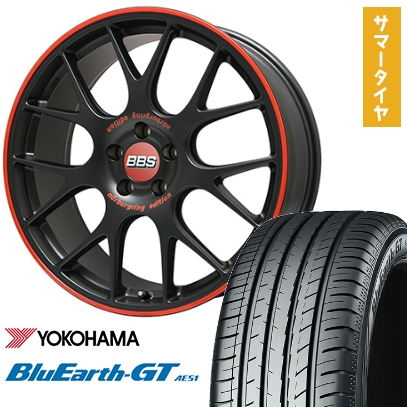 235/40R19 夏タイヤ ホイール4本セット YOKOHAMA ブルーアース GT AE51 (5/114車用) BBS GERMANY BBS CH-R ニュルブルクリンク エディション 19インチ