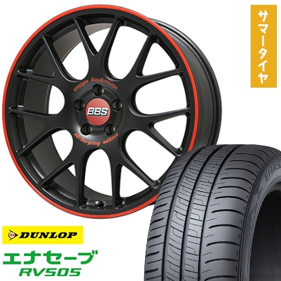 エナセーブ - 245/40R19 夏タイア 車輪4本仕掛ける DUNLOP RV505 (5/114車用) BBS GERMANY BBS CH-R ニュルブルクリンク ～版 19in 夏タイヤ、ホイールセット-車、バイク、自転車