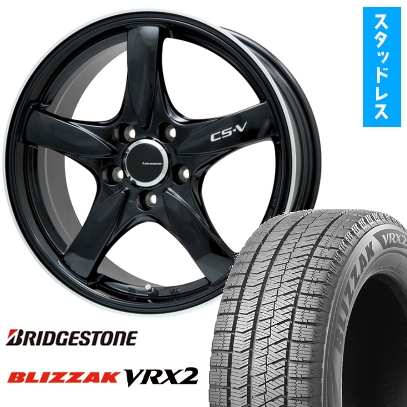 冬タイヤホイール4本セット ブリザックVRX2 215/60R17 CHRなど 215⁄60R17冬