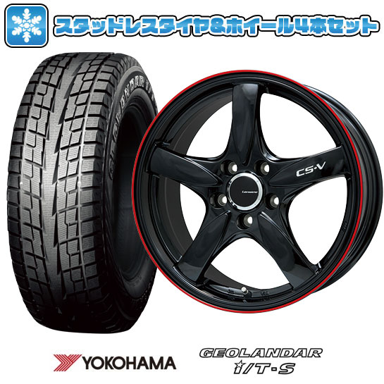 215/65R16 スタッドレスタイヤ ホイール4本セット アルファード/ヴェルファイア等 YOKOHAMA ジオランダー I/T S G073 LEHRMEISTER CS V 16インチ : arktire 3965 128671 13911 13911 : アークタイヤ