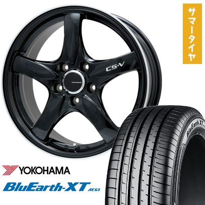 BluEarth 225/50R18 夏タイヤ ホイール4本セット YOKOHAMA ブルー 