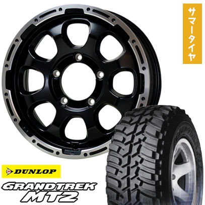グラントレック MT2 195/80R16 夏タイヤ ホイール4本セット ジムニー