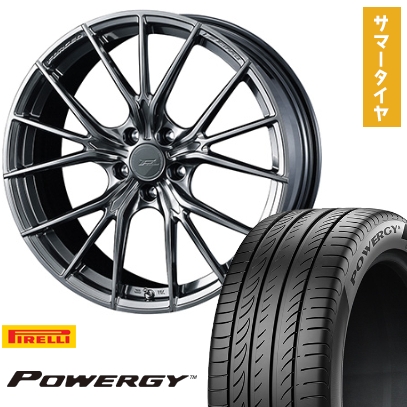 235/35R19 夏タイヤ ホイール4本セット PIRELLI パワジー (5/114車用) WEDS F-ZERO FZ-1 19インチ