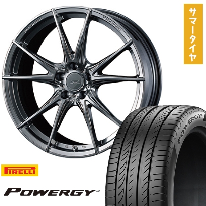 235/35R19 夏タイヤ ホイール4本セット PIRELLI パワジー (5/114車用) WEDS F-ZERO FZ-2 19インチ