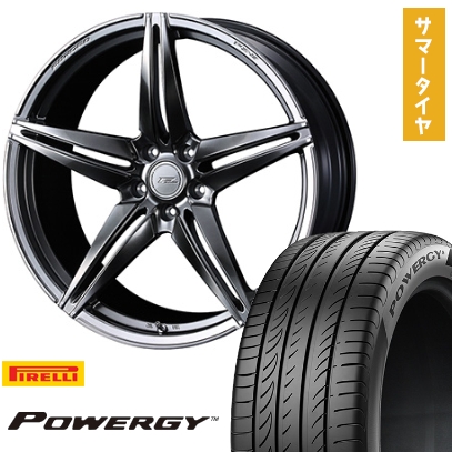 235/35R19 夏タイヤ ホイール4本セット PIRELLI パワジー (5/114車用) WEDS F-ZERO FZ-3 19インチ