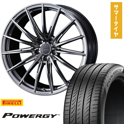 235/35R19 夏タイヤ ホイール4本セット PIRELLI パワジー (5/114車用) WEDS F-ZERO FZ-4 19インチ