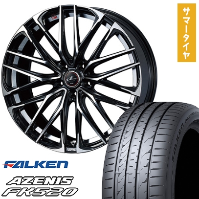 255/45R20 夏タイヤ ホイール4本セット FALKEN アゼニス FK520L (5/114車用) ウェッズ レオニス SK 20インチ