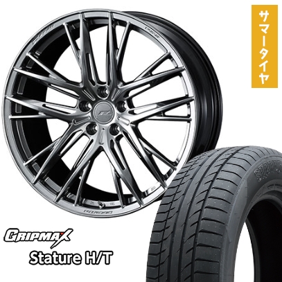 235/50R18 夏タイヤ ホイール4本セット グリップマックス スタチャー H/T BSW（限定） (5/114車用) WEDS F-ZERO FZ-5 18インチ