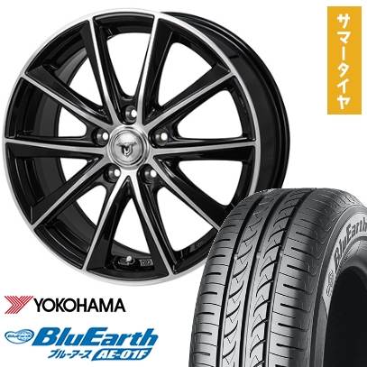 BluEarth 195/65R15 夏タイヤ ホイール4本セット YOKOHAMA ブルー 