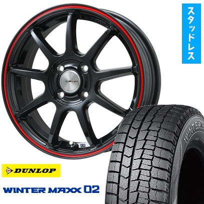 DUNLOP 195/65R15 冬用タイヤ 4本 ホイールセット スタッドレス 15