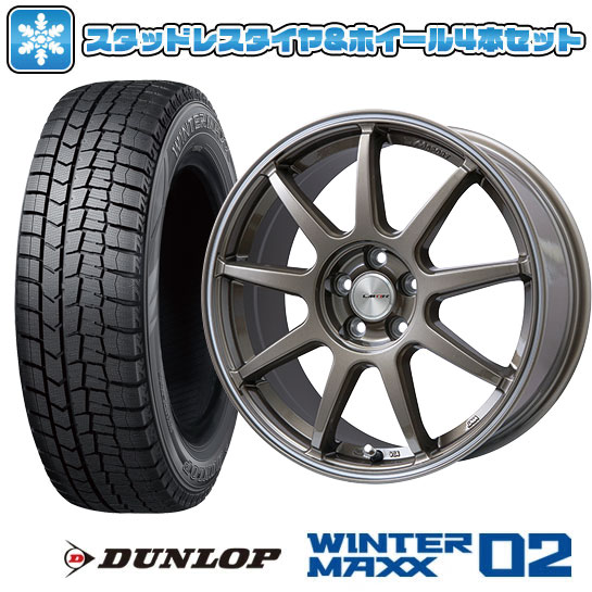 225/50R17 スタッドレスタイヤ ホイール4本セット ダンロップ 
