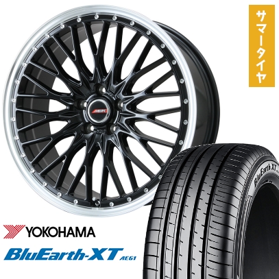 タイヤ・ホイール 215/60R17 YOKOHAMA BluEarth-A BluEarth 215/60R17 夏タイヤ ホイール4本セット YOKOHAMA ブルー