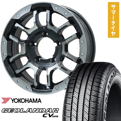 GEOLANDAR 175/80R16 夏タイヤ ホイール4本セット ジムニー YOKOHAMA