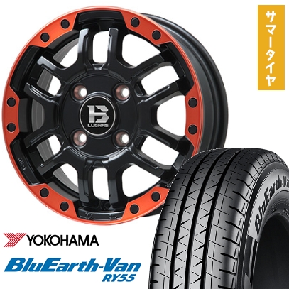 BluEarth 145/80R12 夏タイヤ ホイール4本セット YOKOHAMA