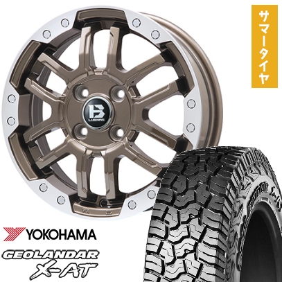 GEOLANDAR 155/65R14 夏タイヤ ホイール4本セット N-BOX タント 