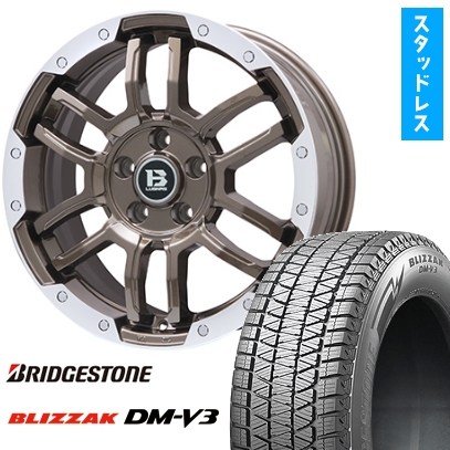 ブリザック DMーV3 235/60R18 スタッドレスタイヤ ホイール4本セット