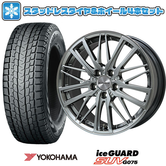 235/60R18 スタッドレスタイヤ ホイール4本セット 輸入車用 イヴォーク YOKOHAMA アイスガード SUV G075 EUROAXIS ガヤW5 18インチ : arktire 14342 142267 23015 23015 : アークタイヤ