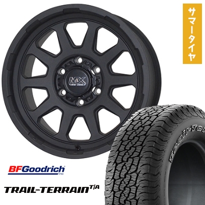 265/65R18 夏タイヤ ホイール4本セット BFグッドリッチ トレールテレーンT/A ORWL (6/139車用) HOT STUFF マッドクロス レンジャー 18インチ