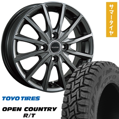 145/80R12 夏タイヤ ホイール4本セット TOYO OPEN COUNTRY R/T 145/80R12 夏タイヤ ホイール4本セット TOYO OPEN COUNTRY R/T