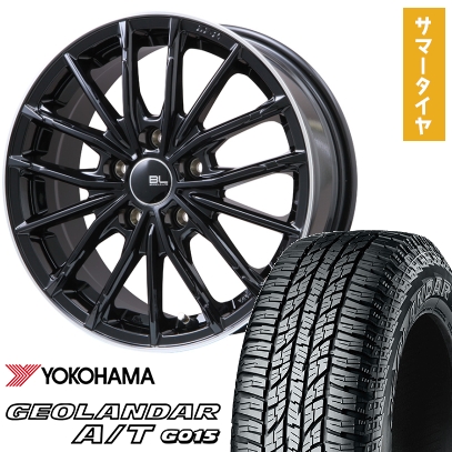 225/60R17 夏タイヤ ホイール4本セット YOKOHAMA ジオランダー A/T