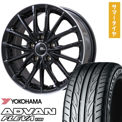 205/45R17 夏タイヤ ホイール4本セット シエンタ 2022 PIRELLI パワジー BIGWAY B-LUGNAS FRD(ブロンズ/リムポリッシュ) 17インチ 取付対象205&frasl;45R17 夏タイヤ ホイール４本セット